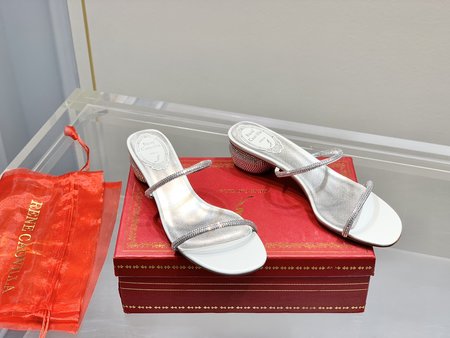 Christian Louboutine RC crystal hot diamond slippers