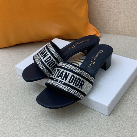 Dior Dway Flat Sandals/Slippers