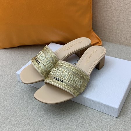 Dior Dway Flat Sandals/Slippers