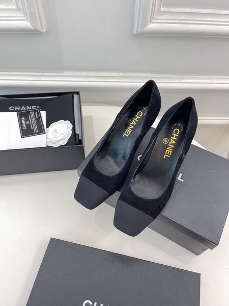 Chanel women s classic square toe shoes