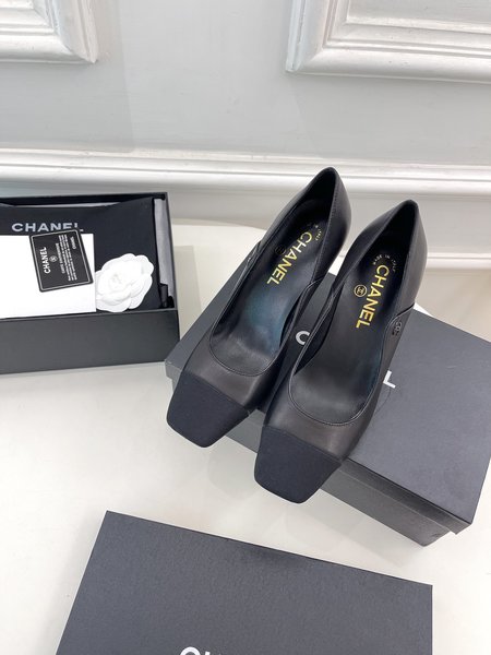 Chanel women s classic square toe shoes