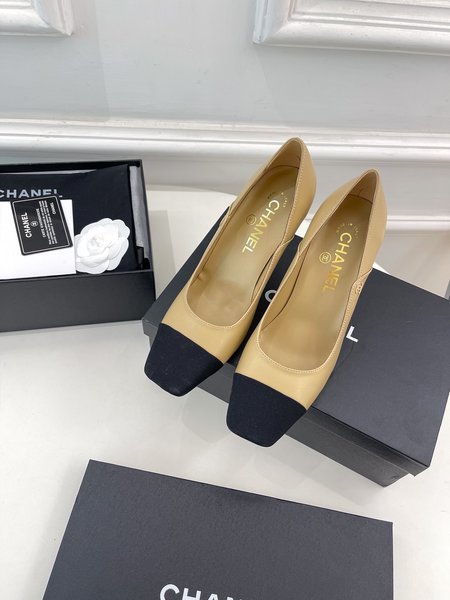 Chanel women s classic square toe shoes