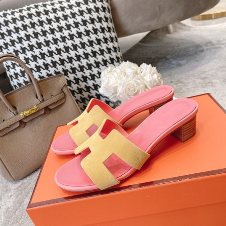 Hermes Macaron H slippers