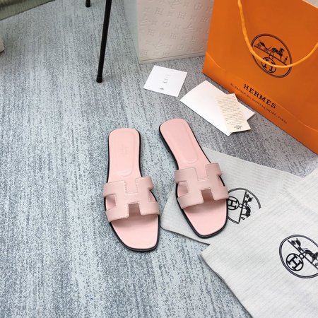 Hermes H slippers classic