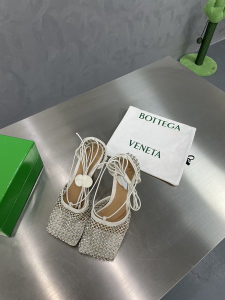 Bottega Veneta Mesh high heel sandals (diamond version)