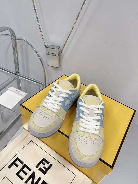 Fendi Match basketball sneakers