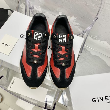 Givenchy GIV Sports Running Shoes Logo Metal Buckle