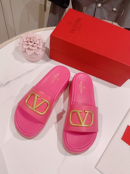 Valentino Buttoned beach sandals and slides