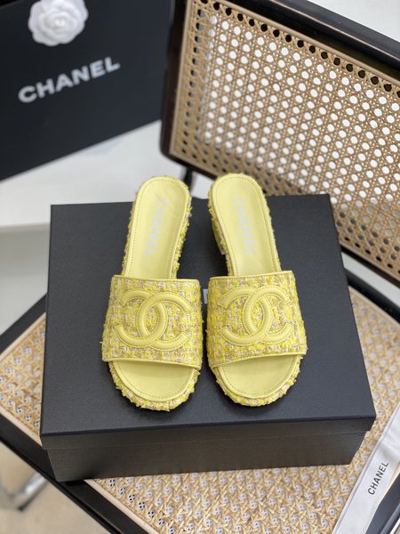 Chanel slippers