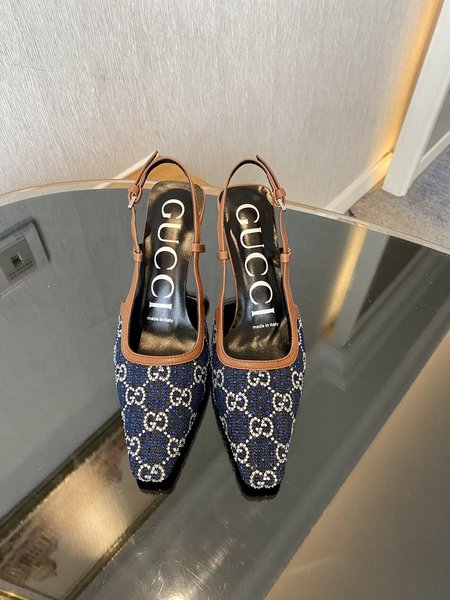 Gucci VintaGe Hot Diamond Mesh Sandals