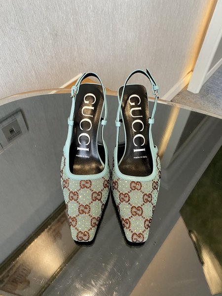 Gucci VintaGe Hot Diamond Mesh Sandals