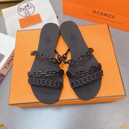 Hermes PVC slippers