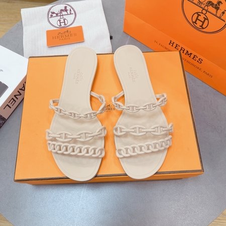 Hermes PVC slippers