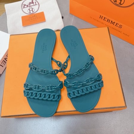 Hermes PVC slippers