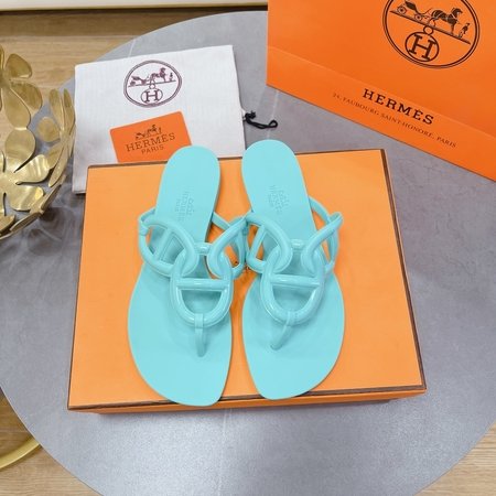 Hermes PVC slippers