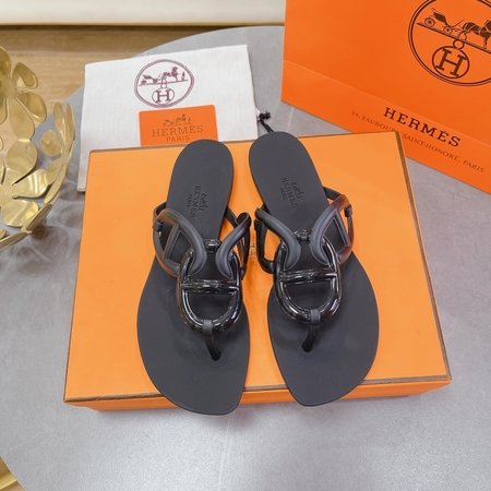 Hermes PVC slippers