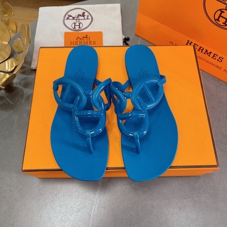 Hermes PVC slippers