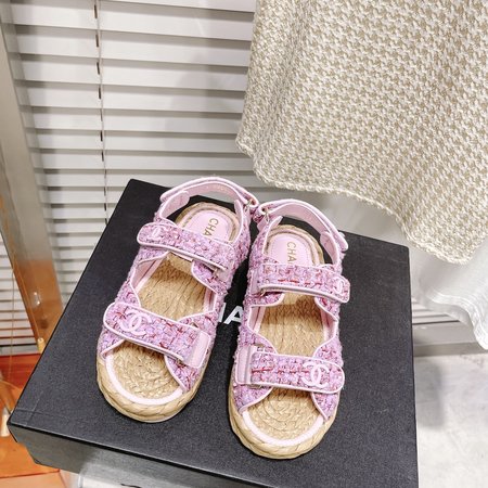 Chanel Classic Beach Velcro Sandals