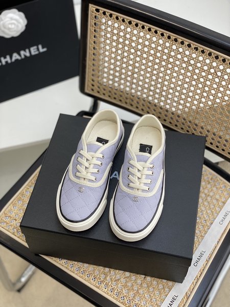 Chanel classic white shoes