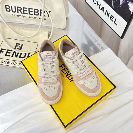 Fendi Match Basketball Sneakers FF Logo