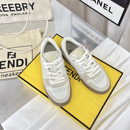 Fendi Match Basketball Sneakers FF Logo