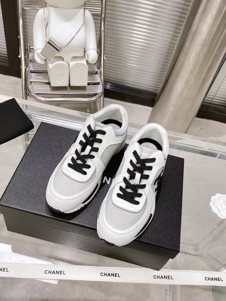 Chanel Casual sneakers with three-dimensional logo on the side