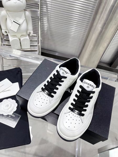 Chanel Panda Casual Lace-up Sneakers