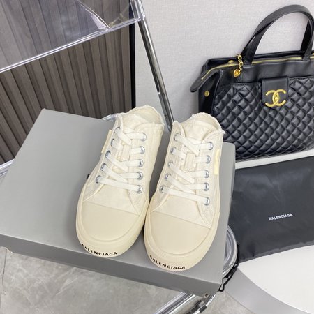 Balenciaga distressed vintage canvas shoes