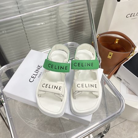 Celine vintage platform sandals