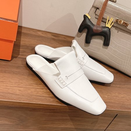 Hermes Muller Half Slippers