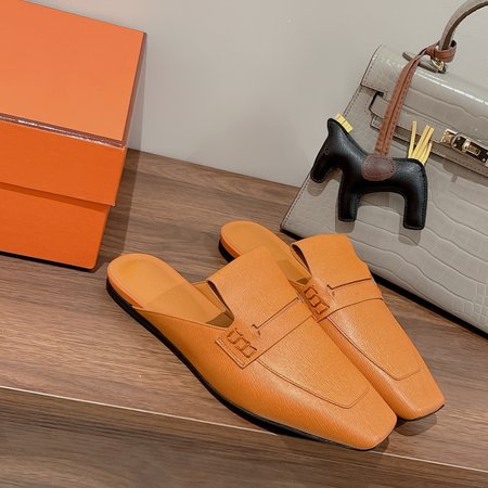 Hermes Muller Half Slippers