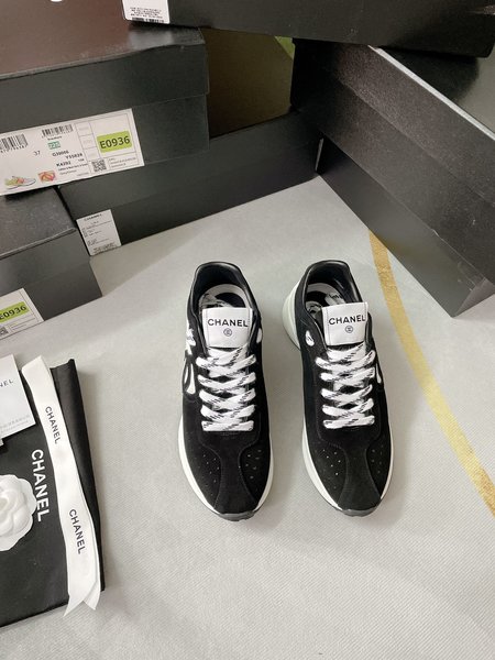 Chanel Sneakers CC Panda Shoes