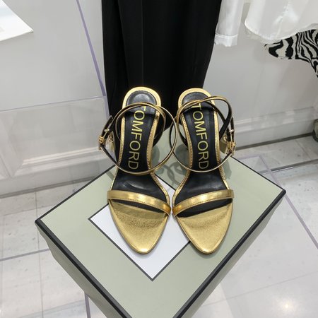 Louis Vuitton Gold Lock Sandals