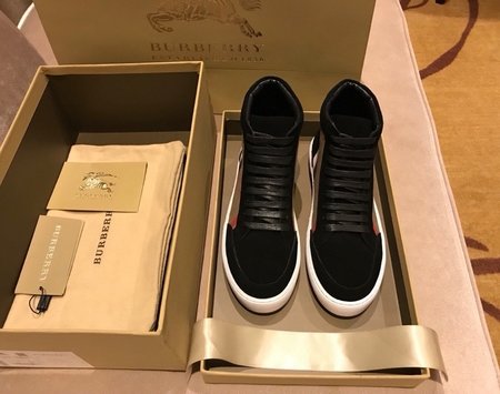 Burberry House plaid High Top sneakers