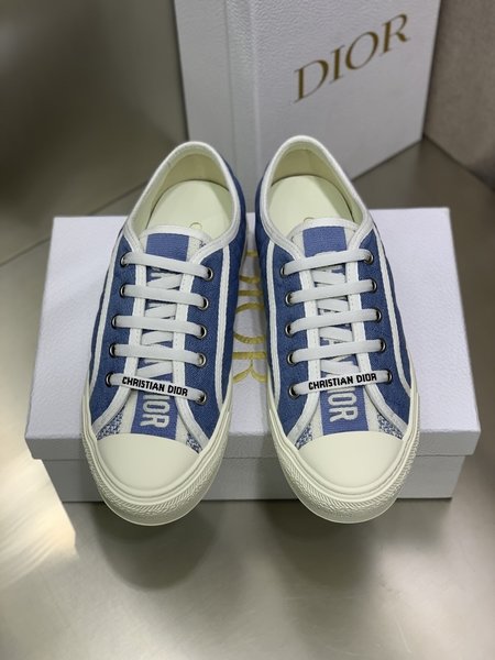 Dior Imported lambskin woven fabric casual shoes