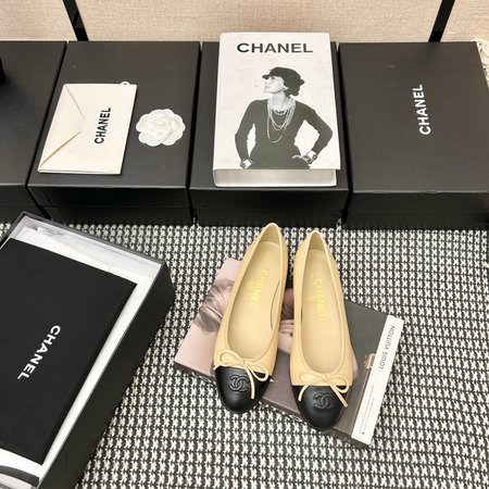 Chanel ballet shoes