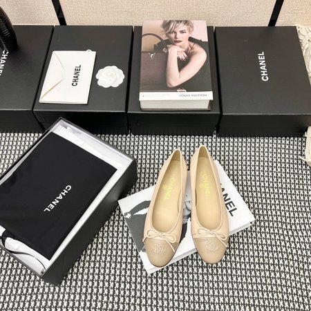 Chanel ballet shoes