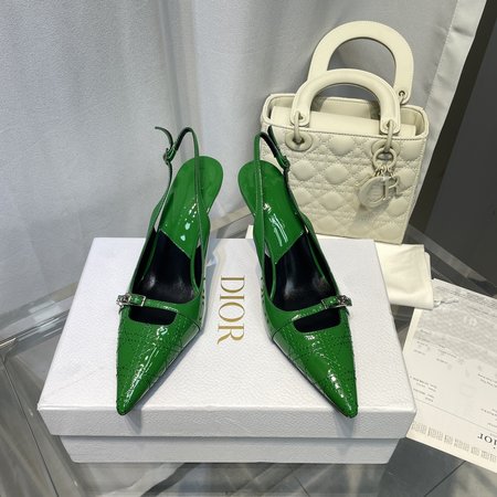 Dior D Medieval Embroidered High Heels