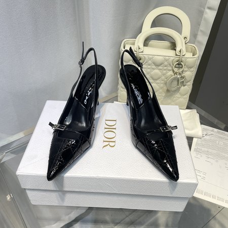 Dior D Medieval Embroidered High Heels