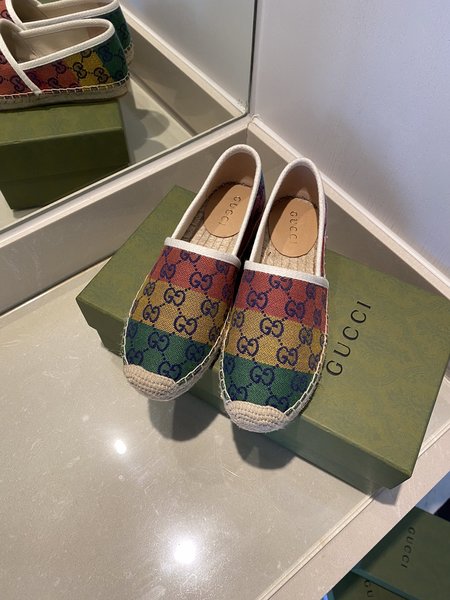 Gucci Rainbow Espadrilles Shoes