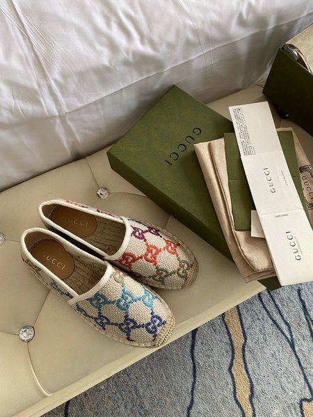 Gucci Rainbow Espadrilles Shoes