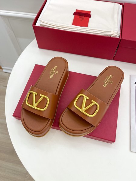 Valentino buckle slippers