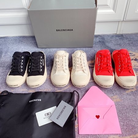 Balenciaga Distressed canvas shoes