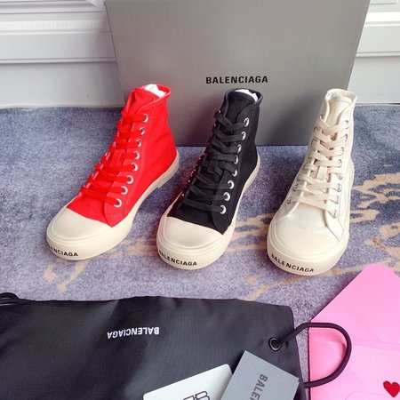 Balenciaga Distressed canvas shoes