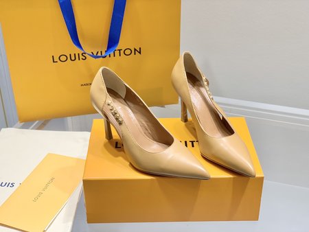 Louis Vuitton Smooth cowhide high heels MonoGram series