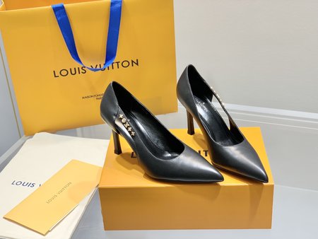 Louis Vuitton Smooth cowhide high heels MonoGram series