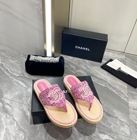 Chanel CC Espadrilles slippers