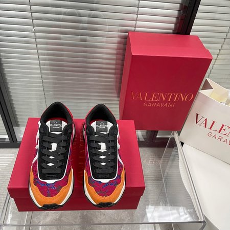 Valentino leather sneakers