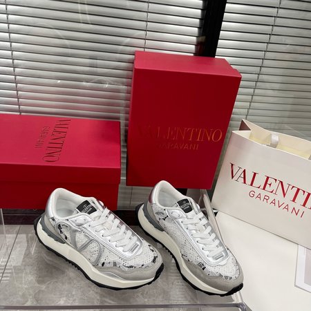 Valentino leather sneakers