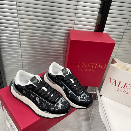 Valentino leather sneakers